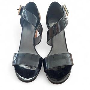 Stuart Weitzman Patent Leather Wedge